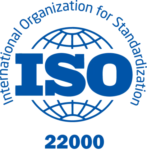 ISO 22000 Certified