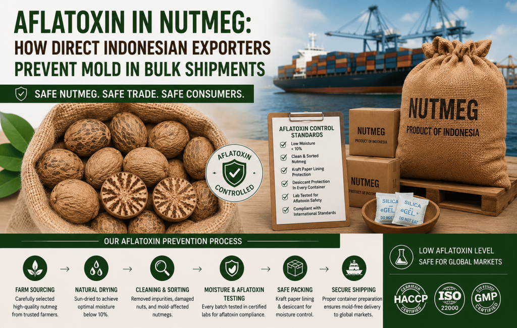 Aflatoxin in Nutmeg: How Direct Indonesian Exporters Prevent Mold in Bulk Shipments