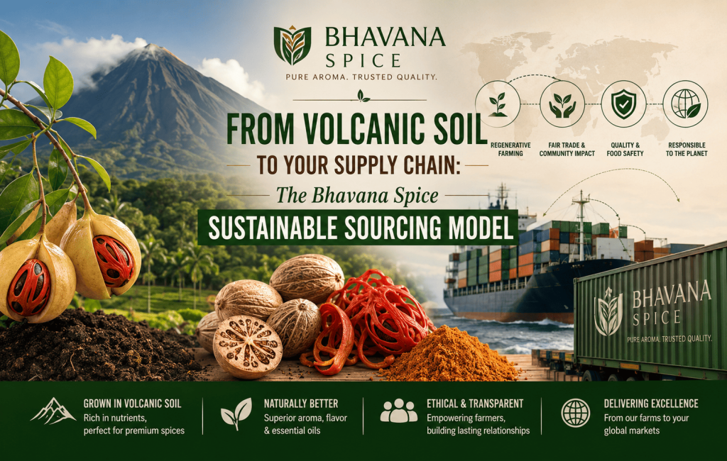 From Volcanic Soil to Your Supply Chain: The Bhavana Spice Sustainable Sourcing Model