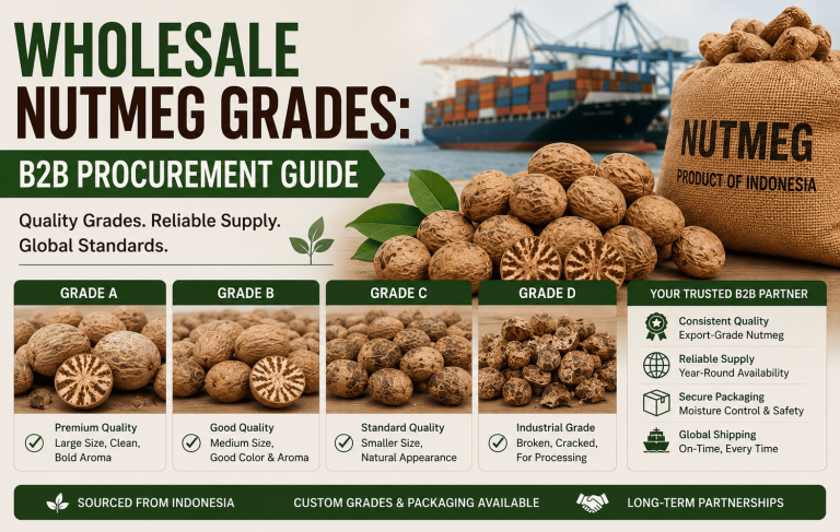 Wholesale Nutmeg Grades: B2B Procurement Guide