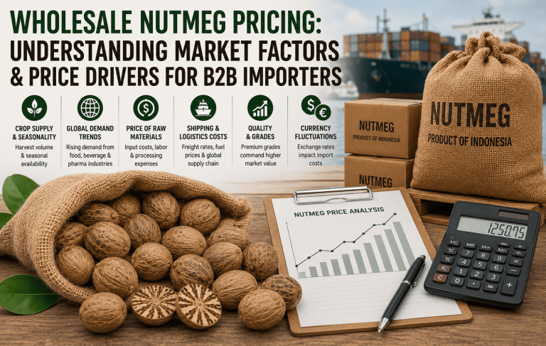 Wholesale Nutmeg Pricing: Understanding Market Factors & Price Drivers for B2B Importers