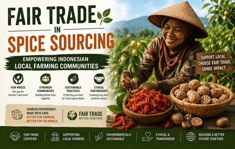 Fair Trade in Spice Sourcing: Empowering Indonesian Local Farming Communities