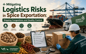 Mitigating Logistics Risks in Spice Exportation: Shipping Congestions and Quality Control